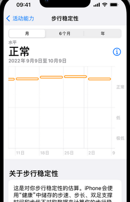 椒江iPhone手机维修如何在iPhone开启'步行稳定性通知'