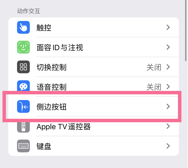 椒江苹果14维修店分享iPhone14 Plus侧键双击下载功能关闭方法 